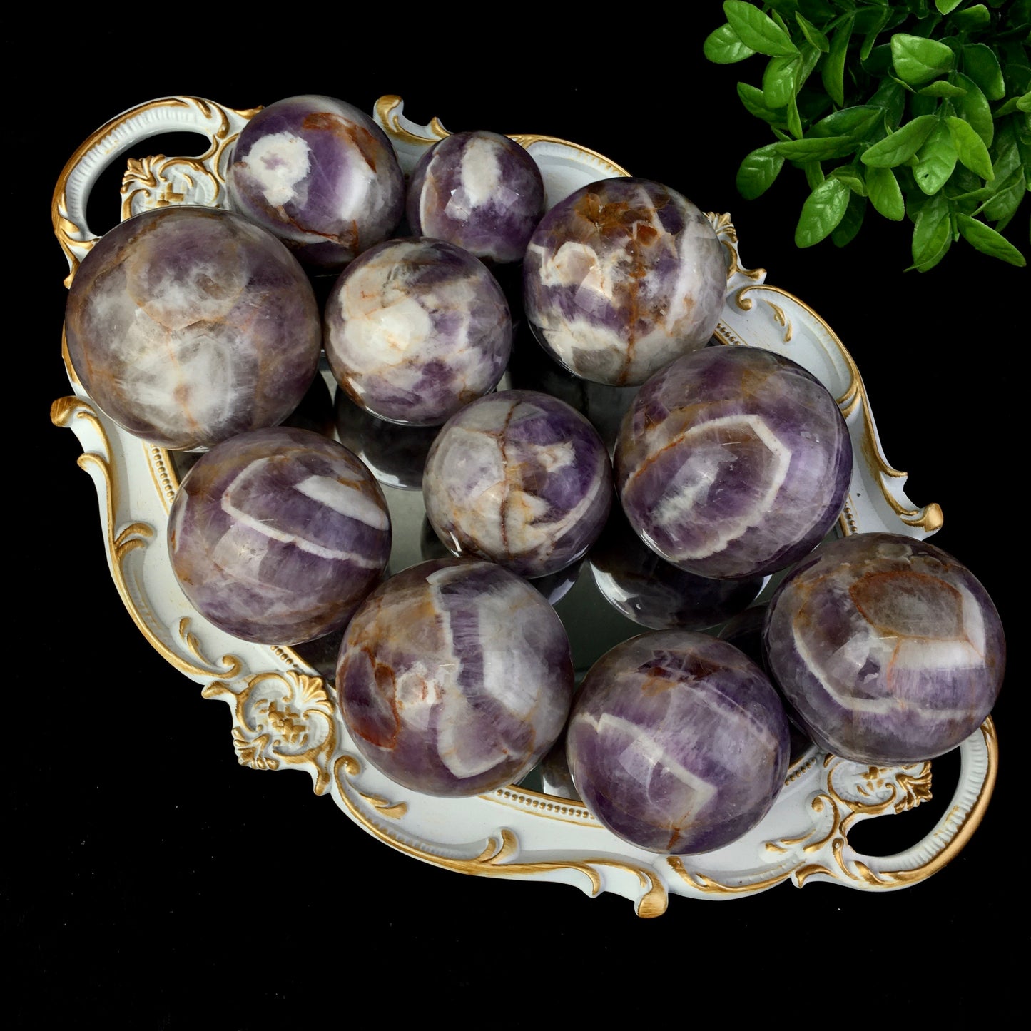 Wholesale Natural Healing  Dream Amethyst Sphere for decoration  1kg