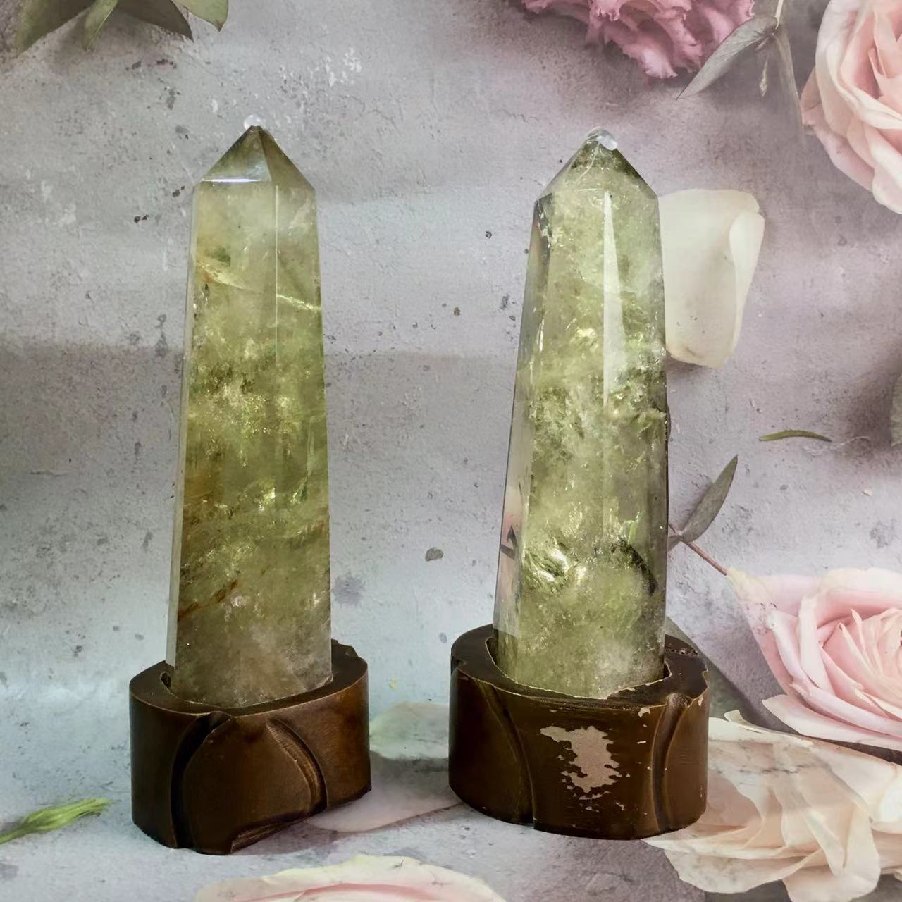 Wholesale high quality tower healing natural quartz tower for decoration 1kg