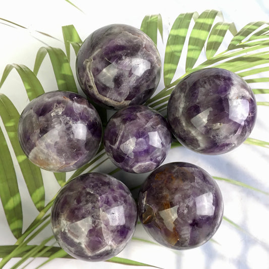 Wholesale Natural Healing  Dream Amethyst Sphere for decoration 1kg