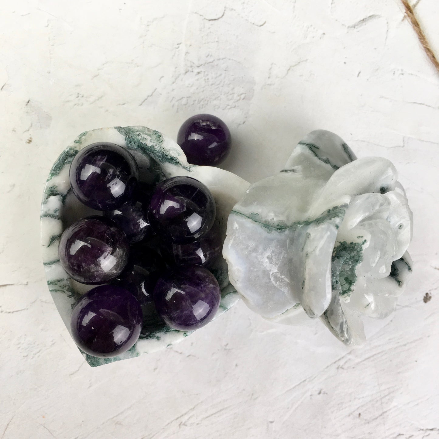 Wholesale amethyst beads natural dream amethyst crystal beads round dream amethyst beads Healing Gem stone beads for decoraiotion