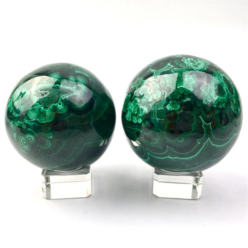 Wholesale  Natural Healing  Malachite sphere for decoration 1kg