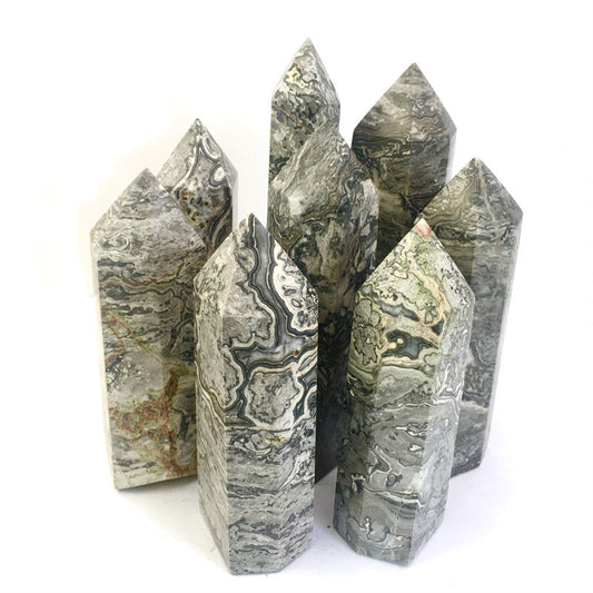 Wholesale Natural Crystal  Picasso tower for Decoration 1kg