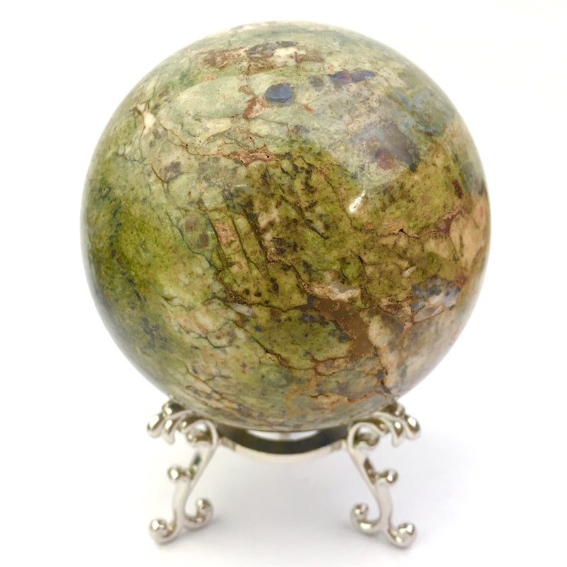 Wholesale high quality reiki natural Peter stone  sphere for decoration 1kg