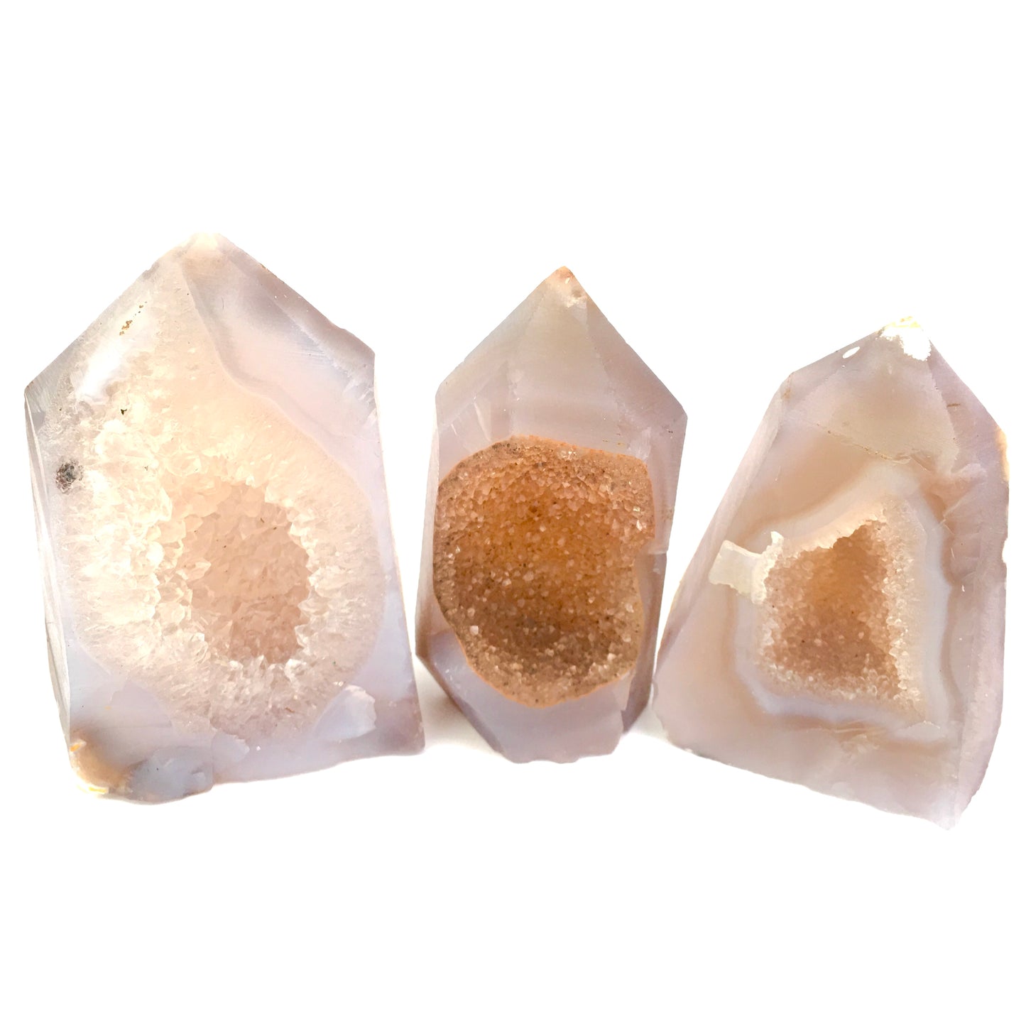 Wholesale high quality reiki natural Agate geode Healing stone tower  for decoraiotion1kg