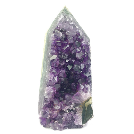Wholesale high quality reiki natural Amethyst cluster Healing stone tower  for decoraiotion1kg