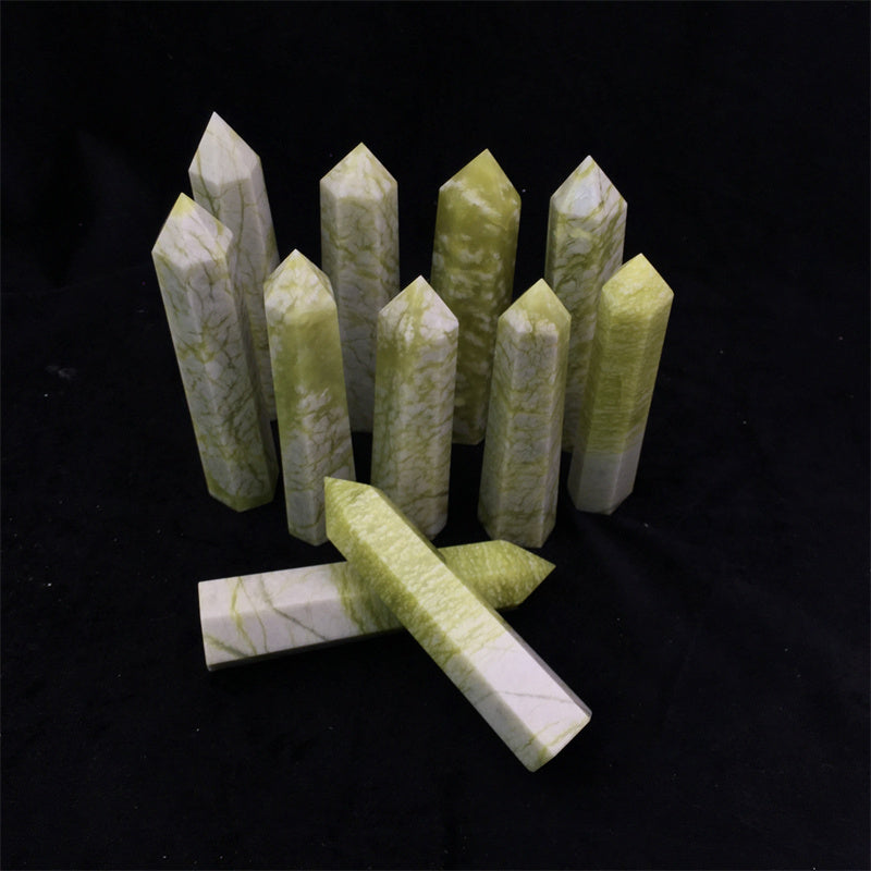 Wholesale high quality reiki natural crystal Vive gade tower for decoraiotion 1kg
