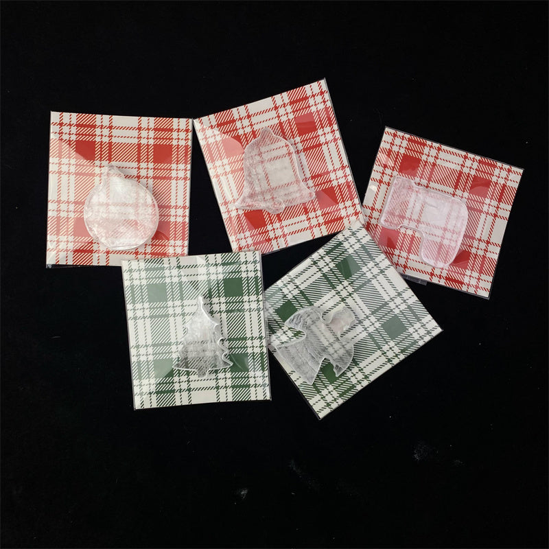 Wholesale high quality reiki natural crystal clear quartz Christmas set carving for decoraiotion