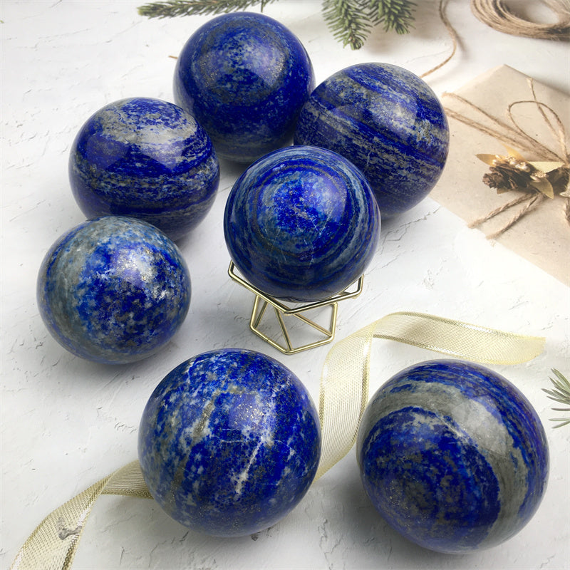 Wholesale high quality reiki natural Lapis sphere for decoration 1kg