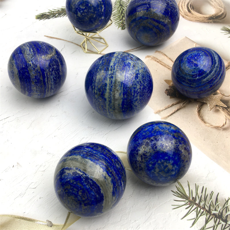Wholesale high quality reiki natural Lapis sphere for decoration 1kg