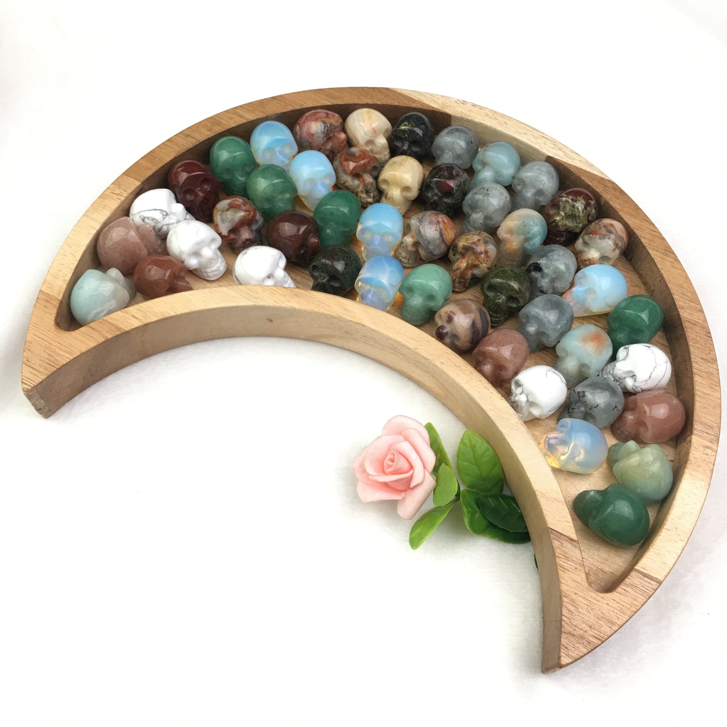 Wholesale  Natural Healing Mini skull carving for decoration