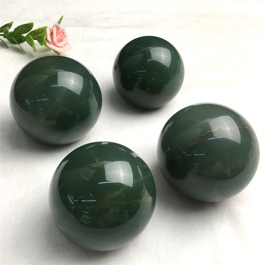 Wholesale  Natural Healing Green aventurine  sphere for decoration 1kg