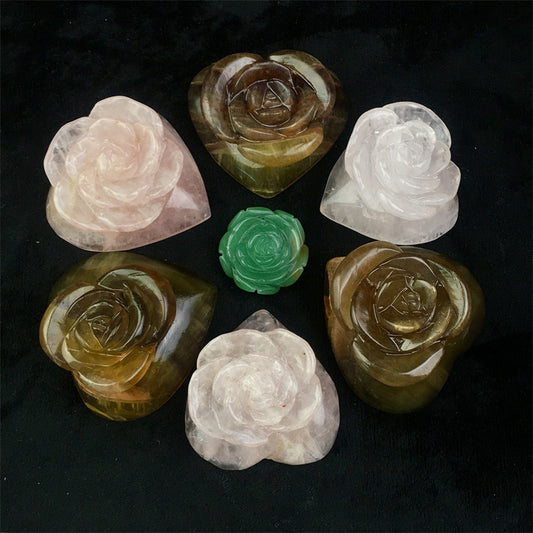 Wholesale  Natural Healing Heart Jewelry storage box for decoration