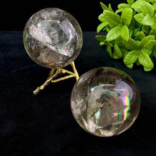 Wholesale  Smoky Quartz Sphere Crystal  For decoration 1kg
