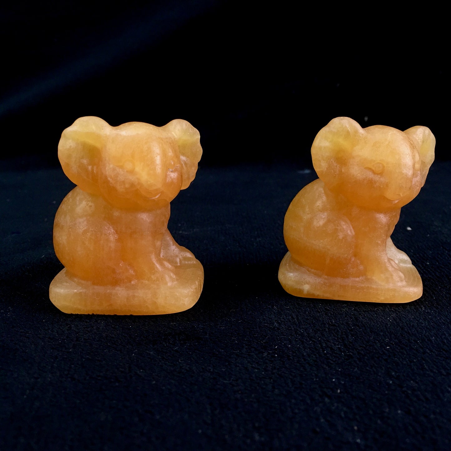 Wholesale high quality reiki natural crystal Koala carving for decoraiotion