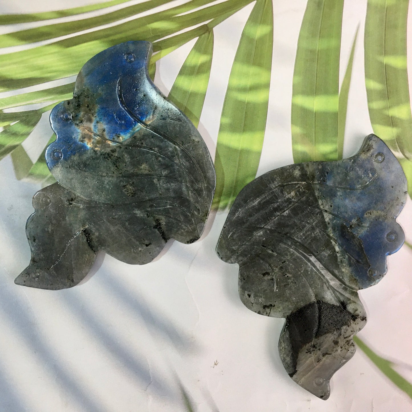 Wholesale high quality reiki natural crystal  lab butterfly carving for decoraiotion