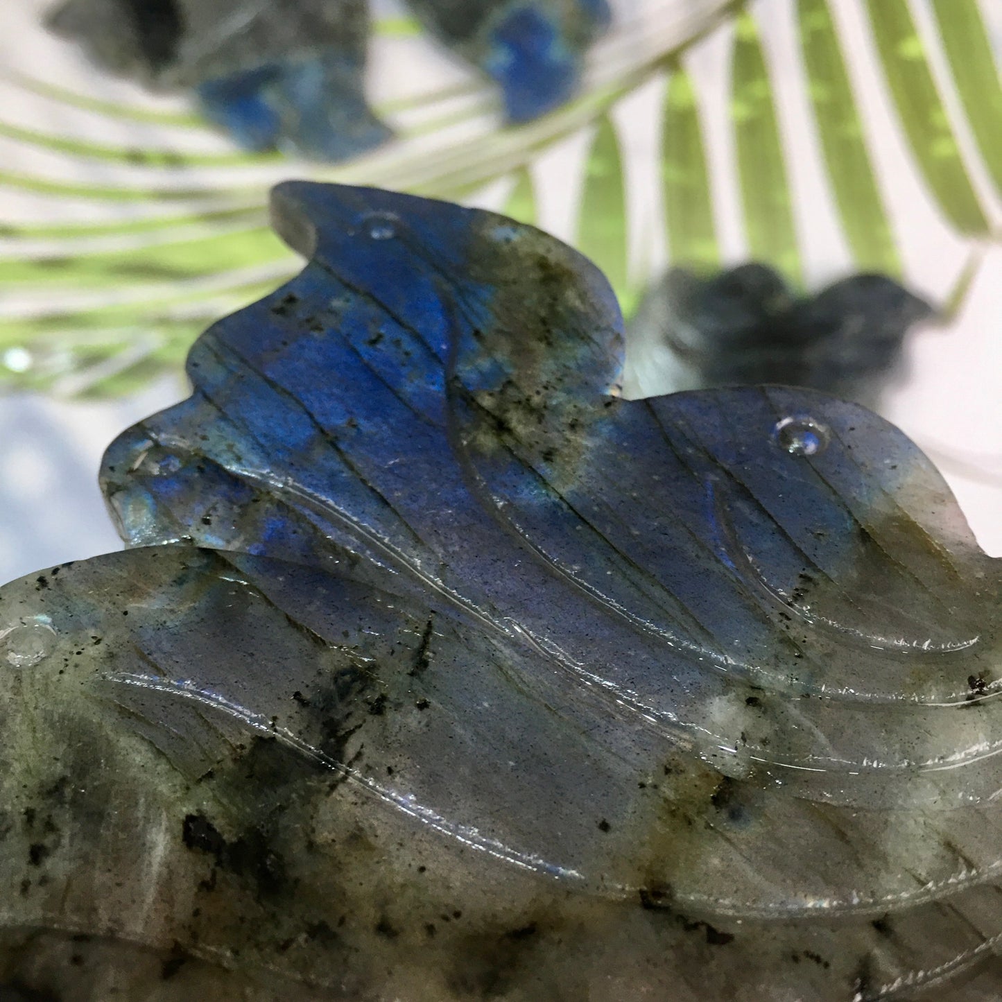 Wholesale high quality reiki natural crystal  lab butterfly carving for decoraiotion