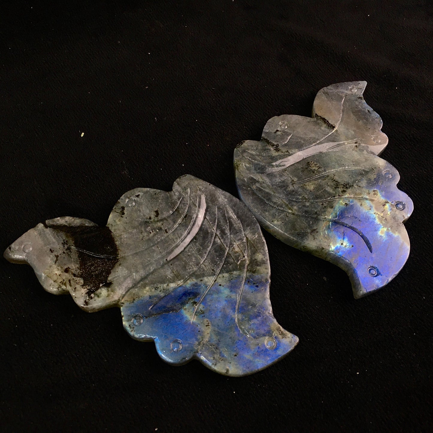 Wholesale high quality reiki natural crystal  lab butterfly carving for decoraiotion