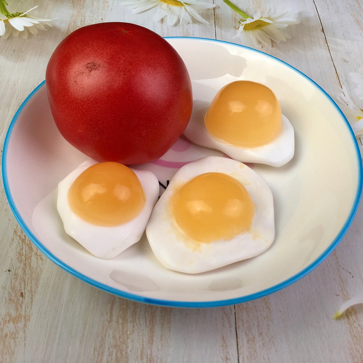 Hot Sale Large Natural Healing Gemstone Craft Poached Eggs For Home Decoration