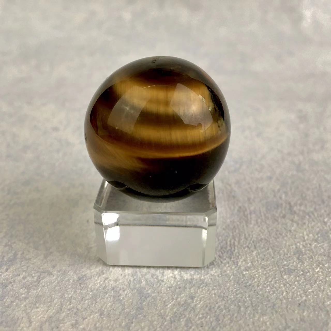 Wholesale natural healing tiger eye sphere for decoration 1kg