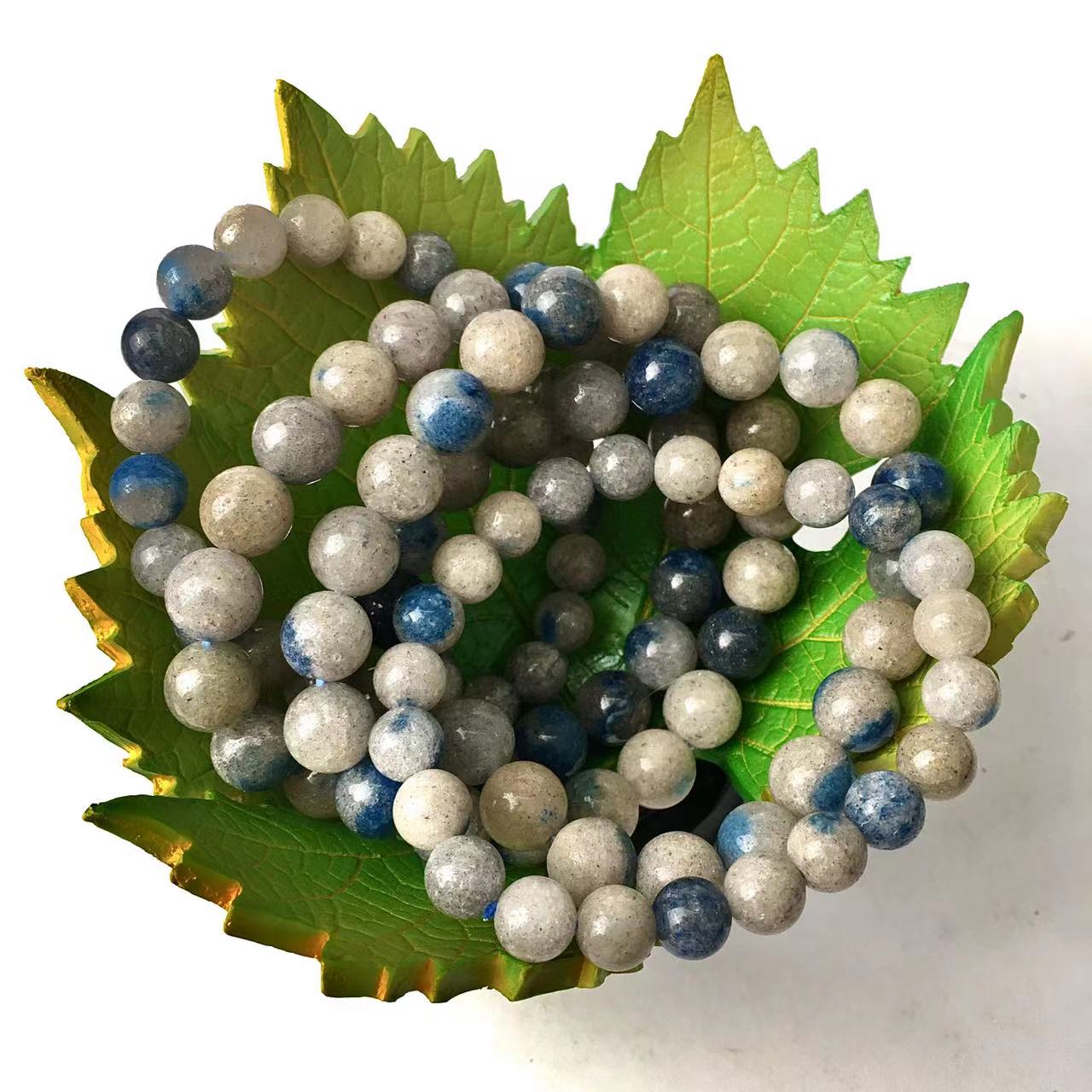7-10MM Wholesale natural K2  stone K2 jasper high quality healing crystal bracelet