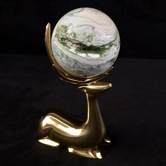 Wholesale  Natural Healing Green silky fluorite  sphere for decoration 1kg