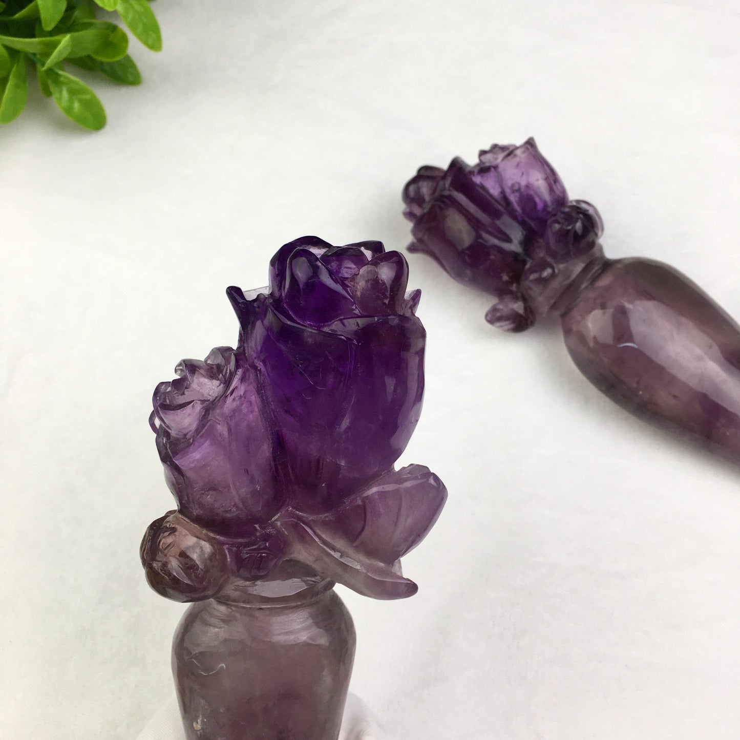 Wholesale natural  truncheon amethyst fox rose and lion  and rose quartz rose wand specimen amethyst wand and rose quartz wand raw stone feng shui quartz for decoraiotion