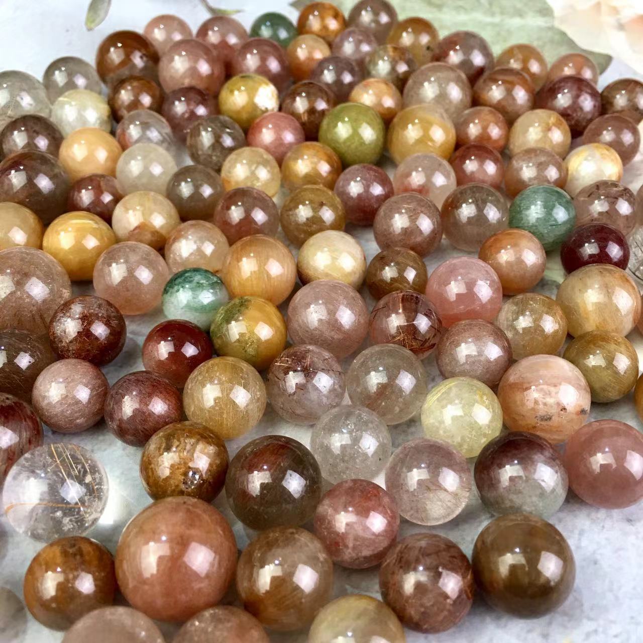 Wholesale Manufacturer Natural  high quality Rutile Bead For Decoration