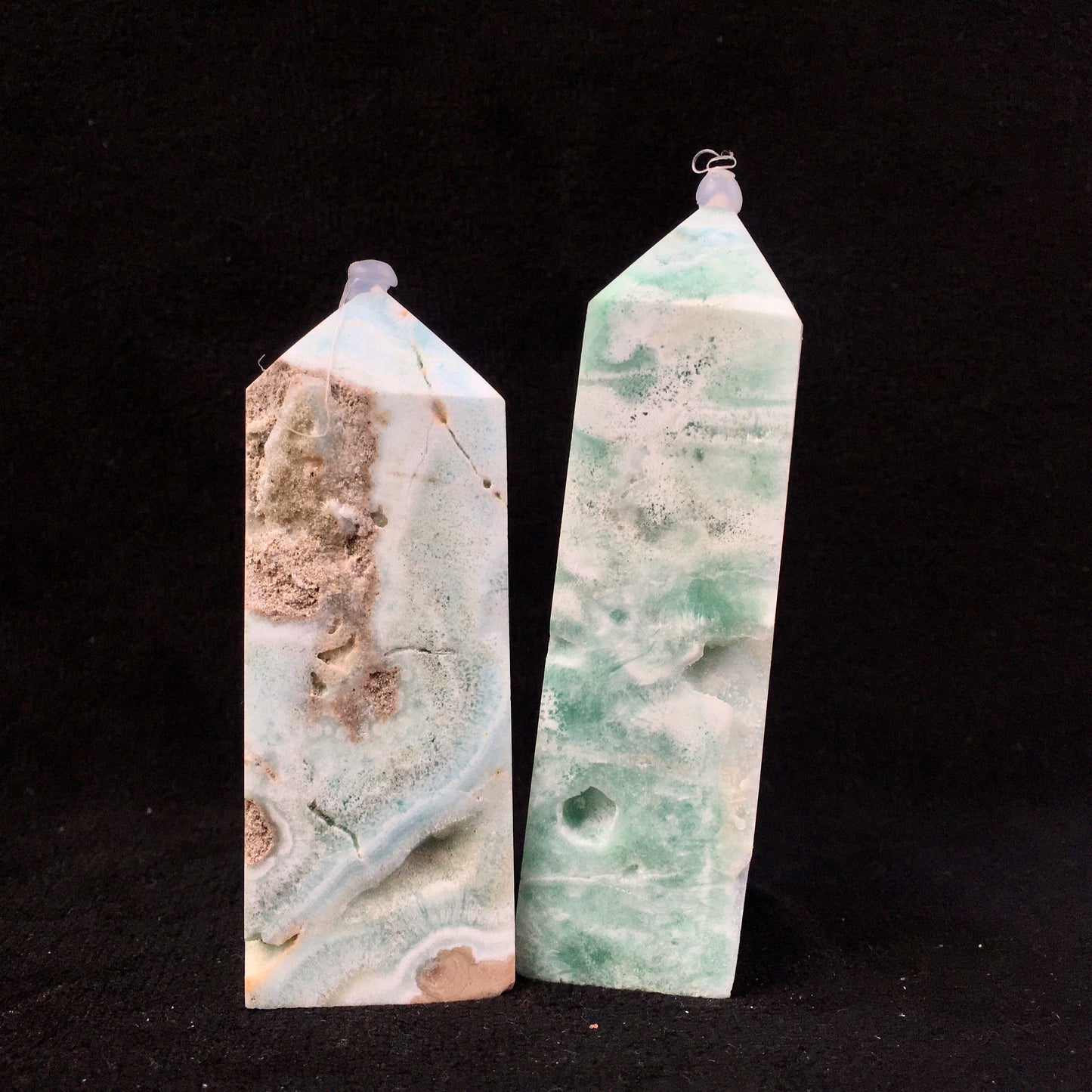 Wholesale Nature Crystal Hemimorphite Tower For decoraiotion 1kg