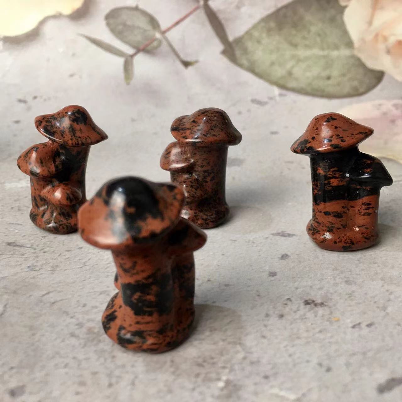 Wholesale Natural Crystal Bulk High Quality Crystal Mushroom Cluster Crystal Carving Mushroom Cluster