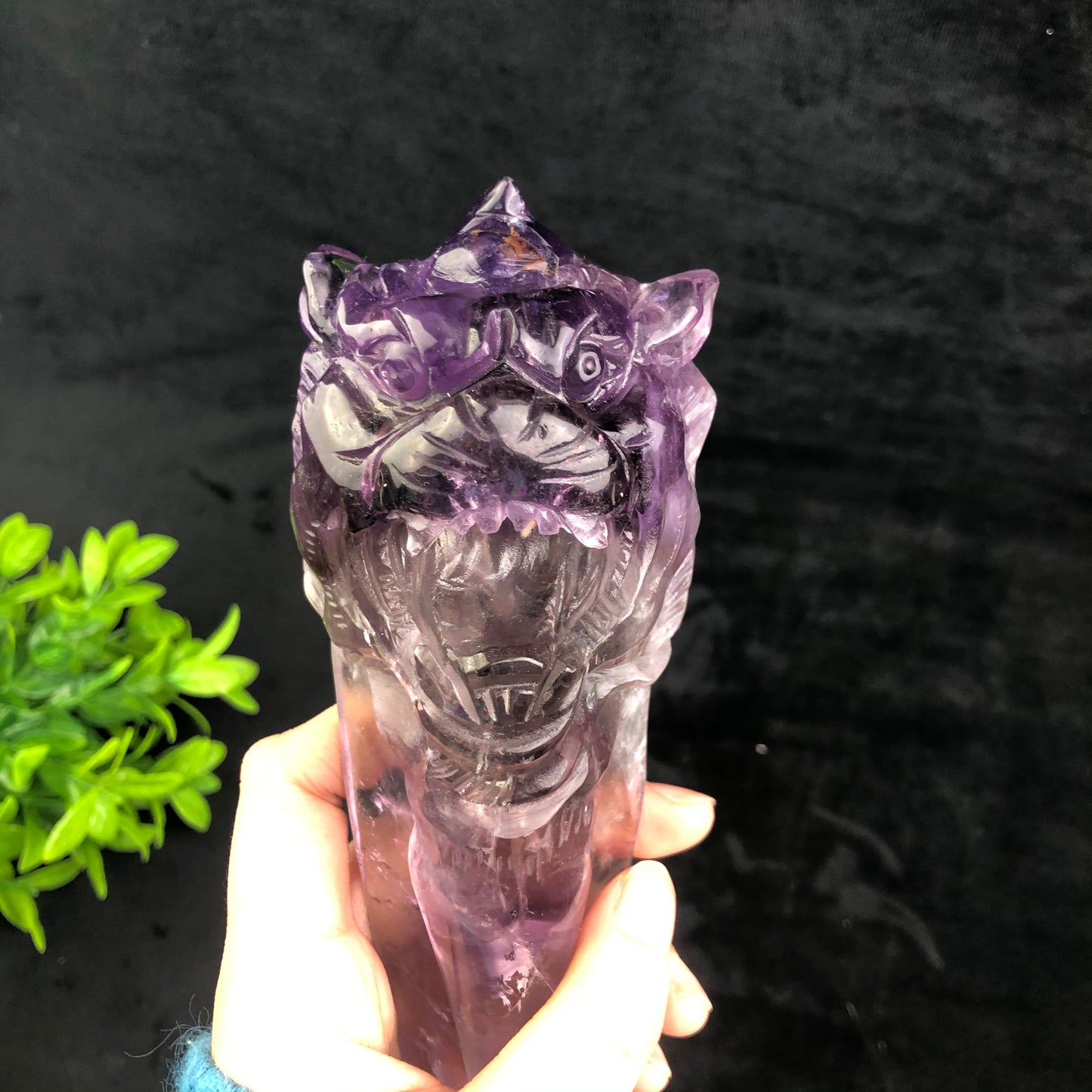 Wholesale natural  truncheon amethyst fox rose and lion  and rose quartz rose wand specimen amethyst wand and rose quartz wand raw stone feng shui quartz for decoraiotion