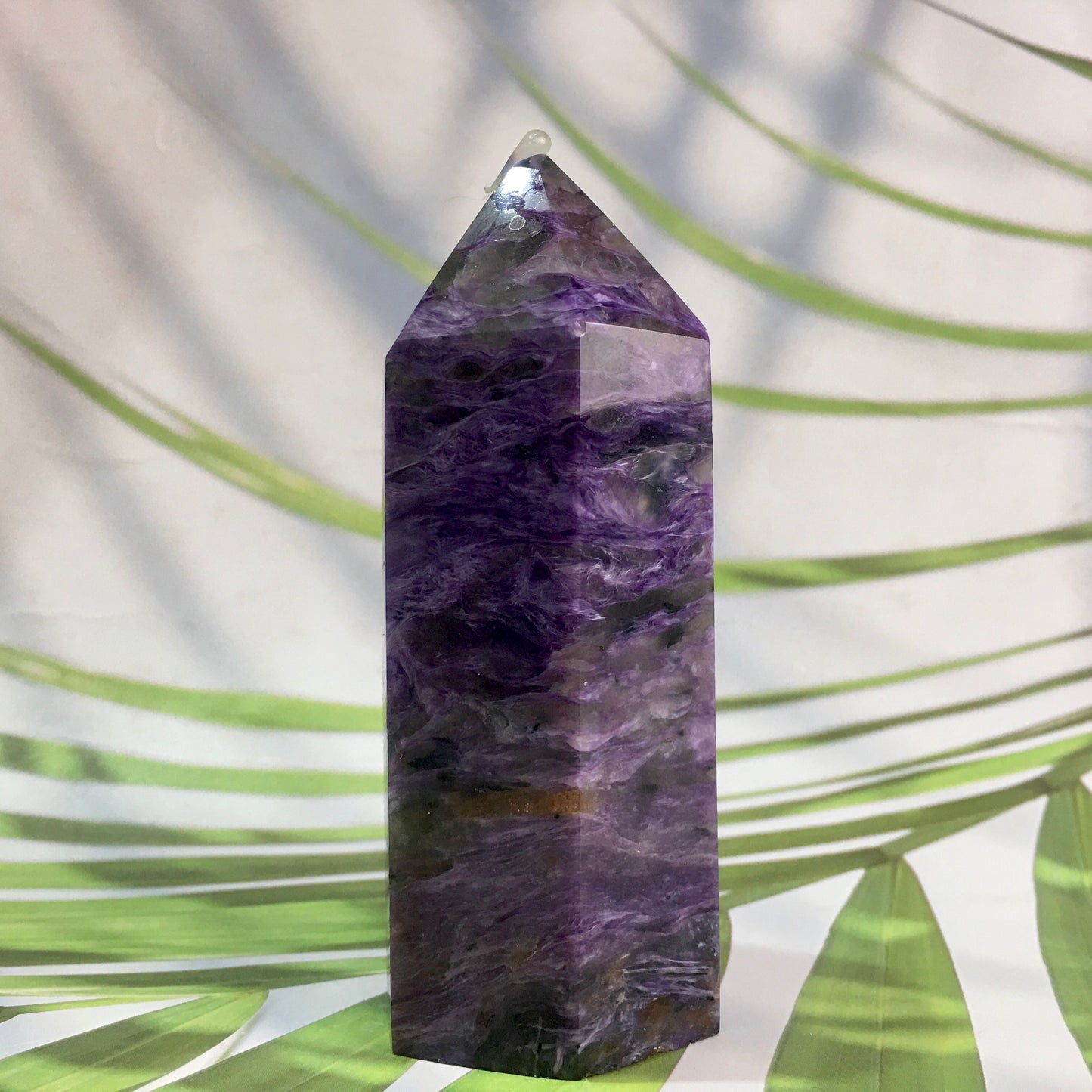 Wholesale Natural  High Quality Charoite Crystal Tower For decoraiotion 1kg