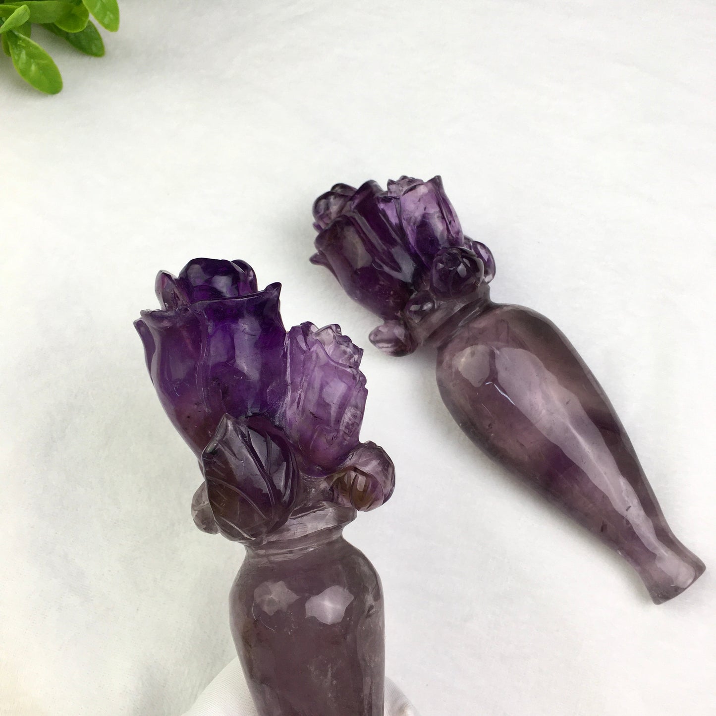Wholesale natural  truncheon amethyst fox rose and lion  and rose quartz rose wand specimen amethyst wand and rose quartz wand raw stone feng shui quartz for decoraiotion