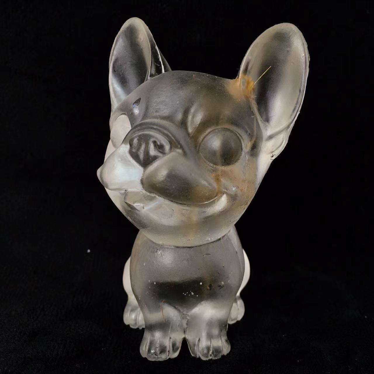Wholesale Healing Crystal Chips Dog S for Gift Mixed and Stone Chips with Resin Natural Feng Shui Home Decoration