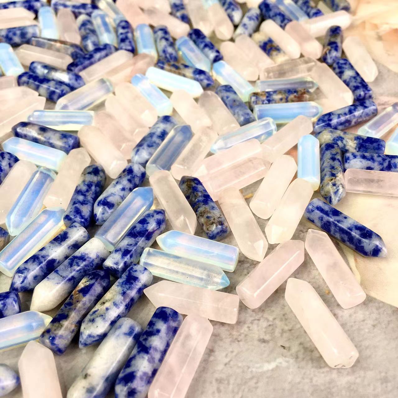 Wholesale Natural Raw Healing Crystal  Small Point For Decoration
