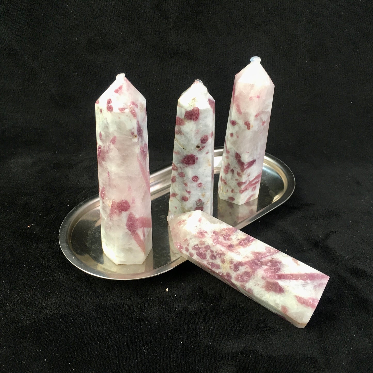 Wholesale Natural Pink Tourmaline  Tower for decoraiotion 1kg