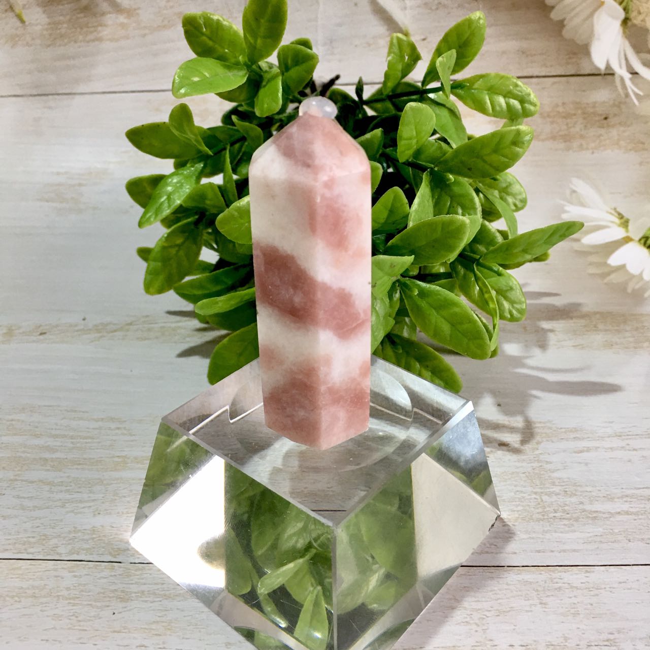 Wholesale Natural Crystal Pink Aragonite tower for Decoration 1kg
