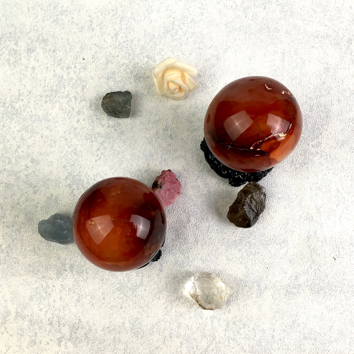 Wholesale High Quality  Healing Quartz Carnelian sphere 1kg