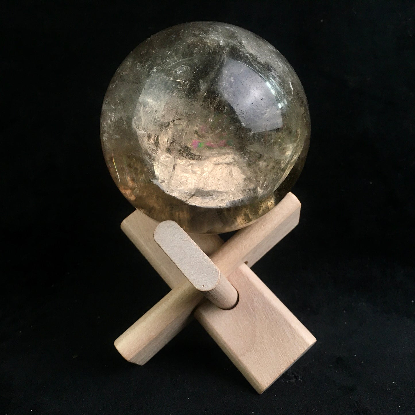 Wholesale High Quality  Natural Smoky Quartz Sphere for decoration 1kg