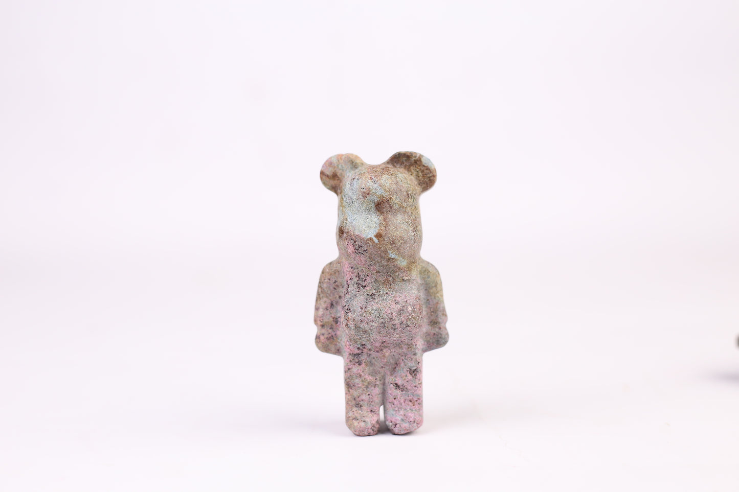 Wholesale high quality reiki natural  Gloomy Bear carving  for decoration