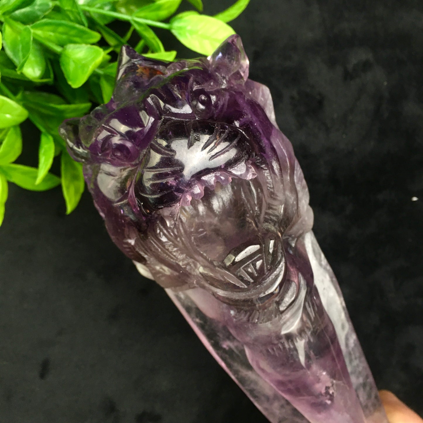 Wholesale natural  truncheon amethyst fox rose and lion  and rose quartz rose wand specimen amethyst wand and rose quartz wand raw stone feng shui quartz for decoraiotion