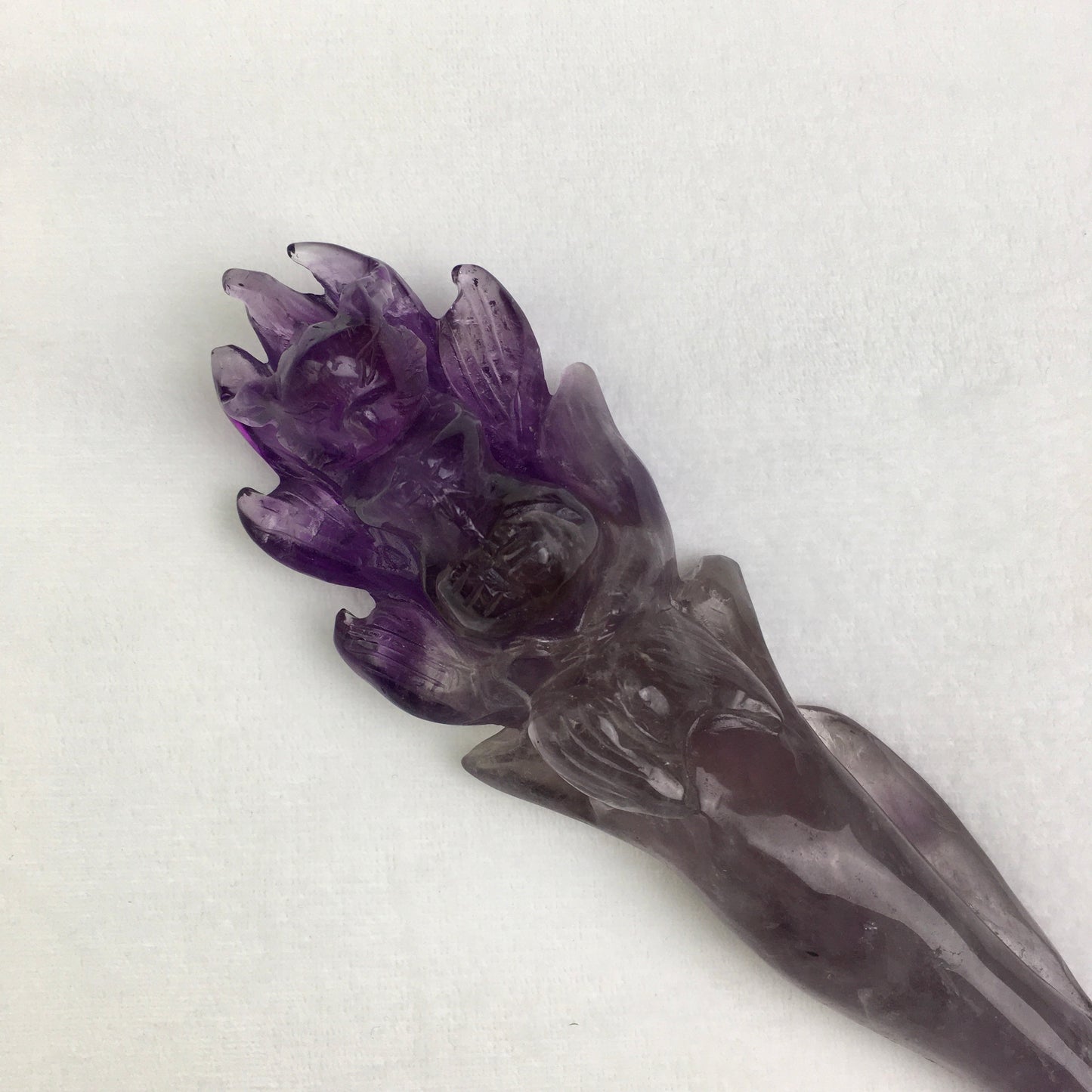 Wholesale natural  truncheon amethyst fox rose and lion  and rose quartz rose wand specimen amethyst wand and rose quartz wand raw stone feng shui quartz for decoraiotion