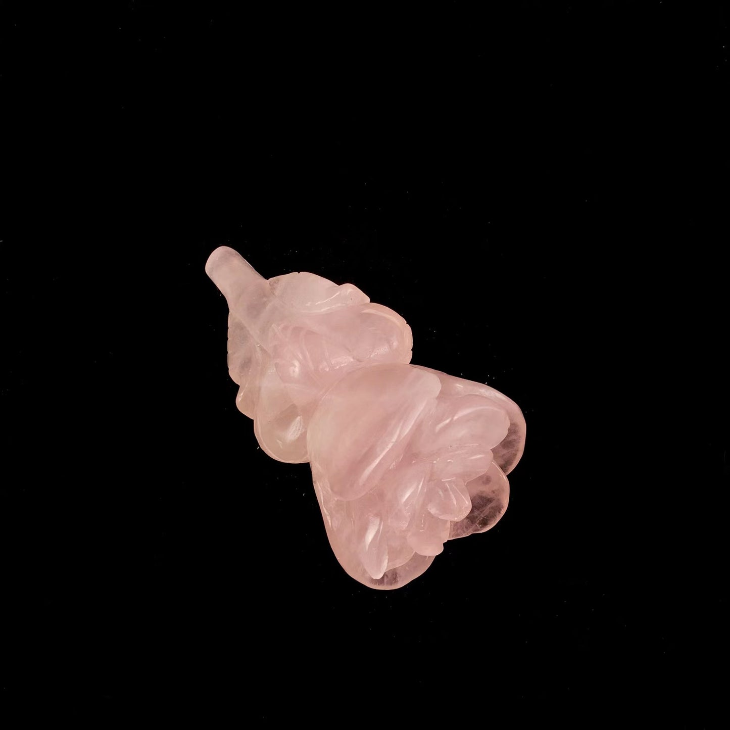 Wholesale natural Crystals Healing Rose Quartz rose Wand For Decoration