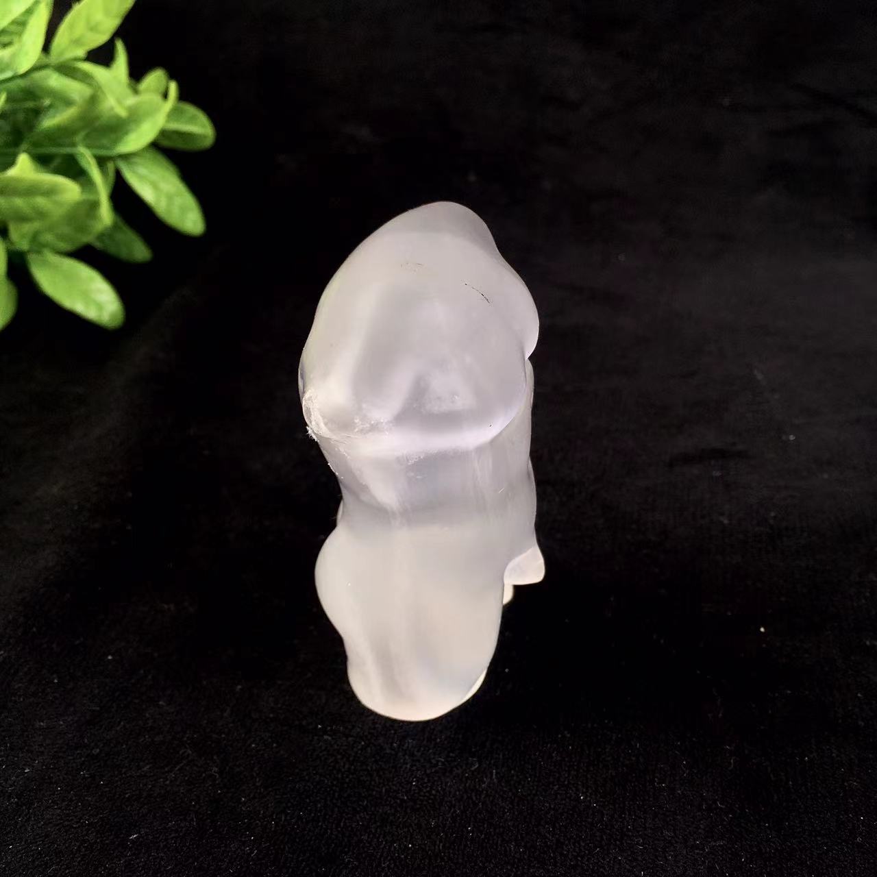 Wholesale high quality reiki natural crystal selenite Male body for decoraiotion