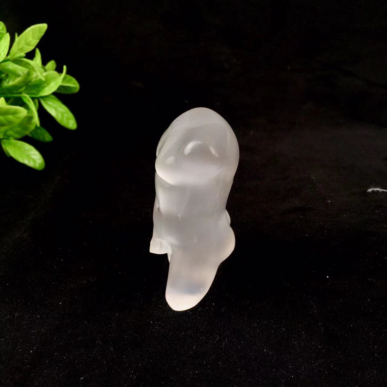 Wholesale high quality reiki natural crystal selenite Male body for decoraiotion