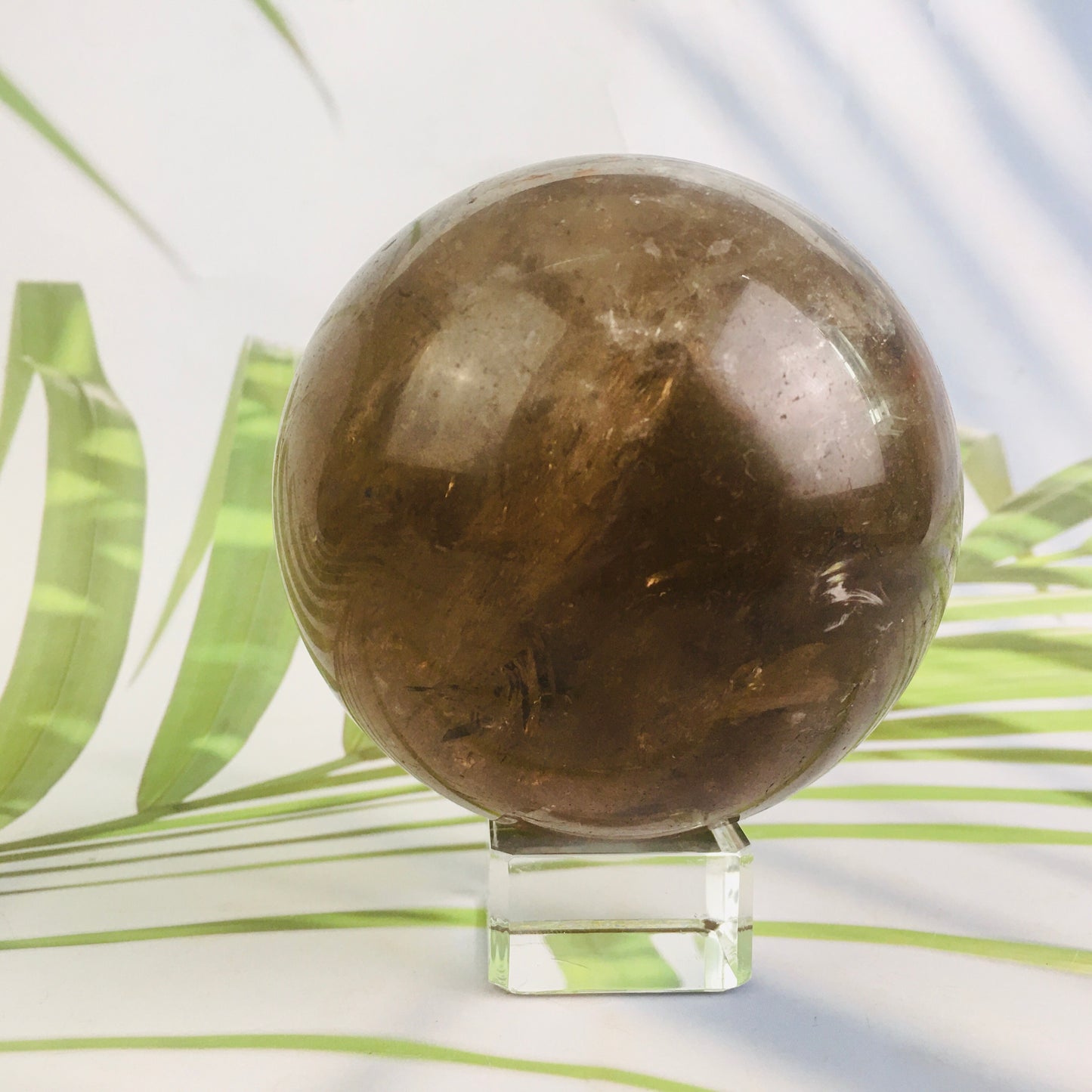 Wholesale Crystal Smoky Quartz Spheres  For decoration 1kg