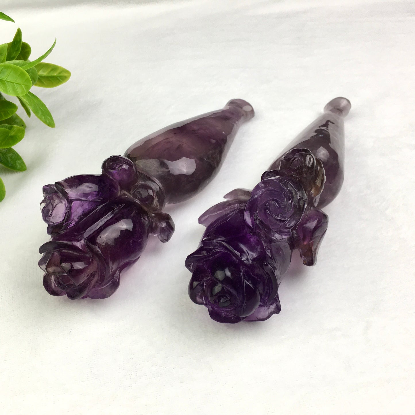 Wholesale natural  truncheon amethyst fox rose and lion  and rose quartz rose wand specimen amethyst wand and rose quartz wand raw stone feng shui quartz for decoraiotion