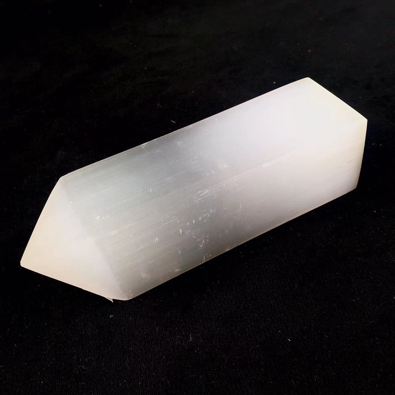 Wholesale high quality reiki natural crystal selenite tower for decoraiotion