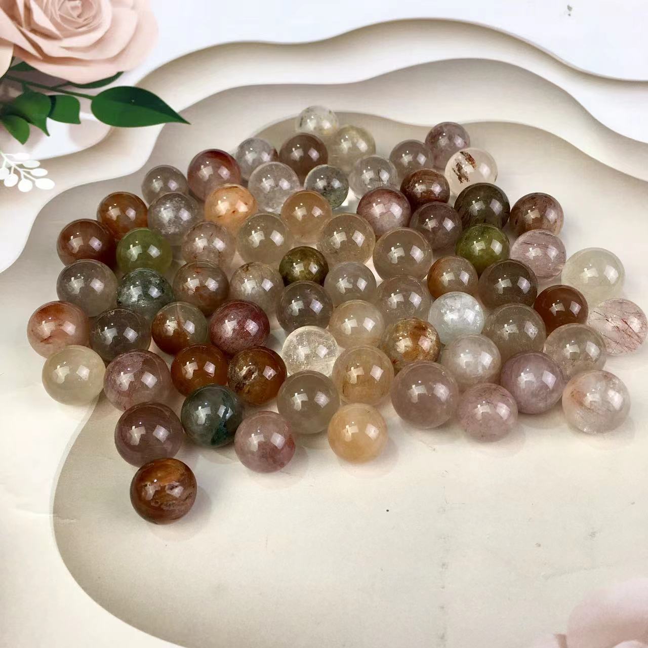 Wholesale Manufacturer Natural  high quality Rutile Bead For Decoration