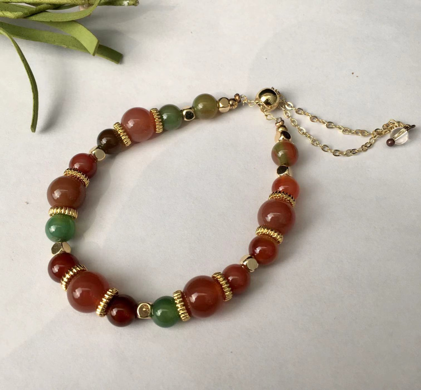 Natural crystal  BraceletHealing Natural Stone Crystal Bracelet