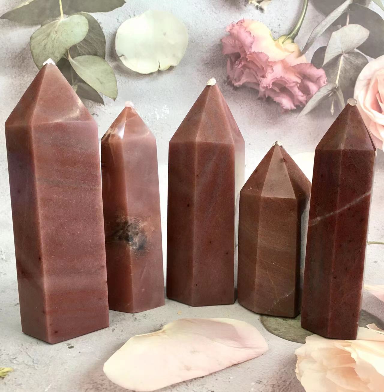 Wholesale Natural Crystal Tower purple Aventurine Tower for decoraiotion 1kg